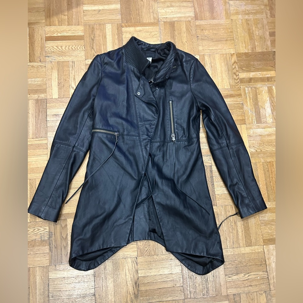 Diesel leather jacket size small